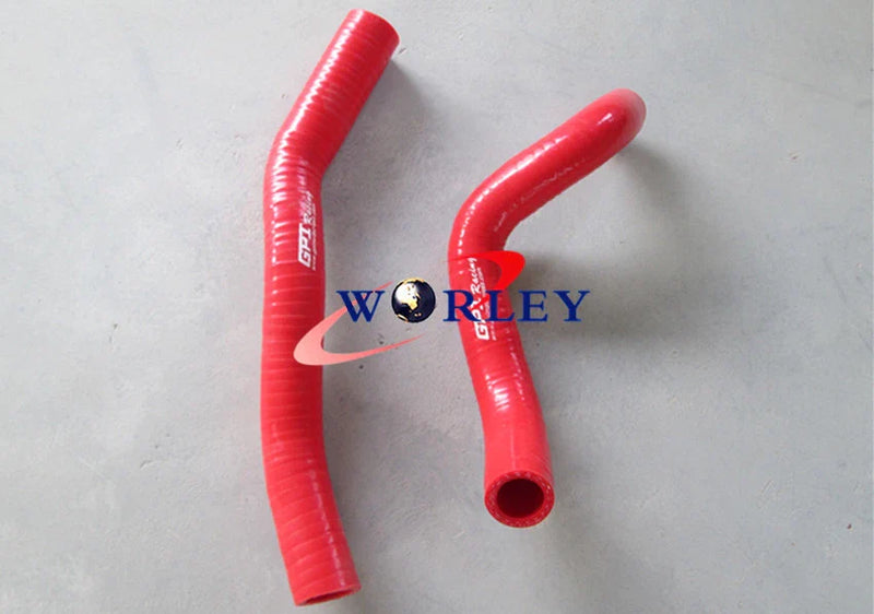 Kawasaki KFX450 KFX450R (2008-2014) RED Silicone Radiator Hose