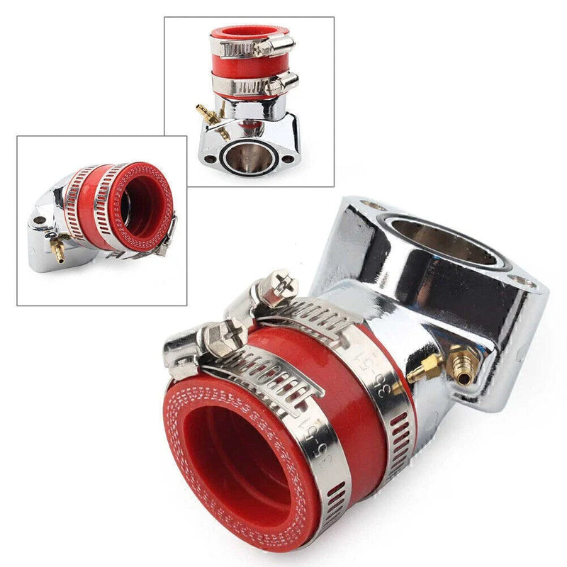 GY6 150cc Scooter GoKart Racing - Red Intake Manifold