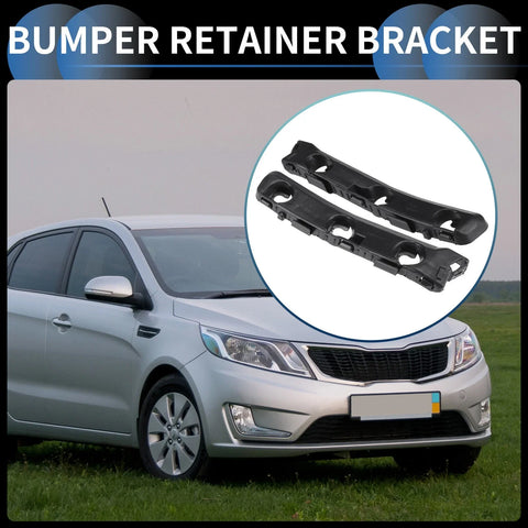 Kia Rio (2012-2017) Black Rear Bumper Retainer Bracket