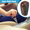 Toyota Land Cruiser Prado Gear Shift Knob / Red Wood Pattern /