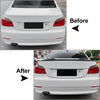 BMW 5 Series E60 Carbon Look Rear Trunk Spoiler Wing Lip (2004-2010)