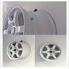 Garage Wall Mounting Max 22" Black ABS 10 x Tire Wheel Rim Hub Hooks