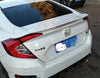Honda Civic 4DR Sedan RS Pearl White Spoiler Wing (2016-2021)