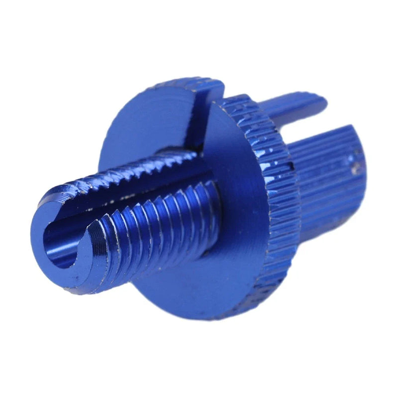 Motorcycle ATV Pit Bike Blue 8mm Clutch Brake Throttle Cable Adjuster Screw