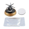 Rotating Airplane Ornament Car Air Purifier Diffuser with Solar Panel
