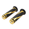 Yamaha MX ATV Dirt Bike 7/8" Yellow Rubber Gel Hand Grips