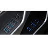 Universal Cars Luminous Blue Door Window Switch Sticker Decal