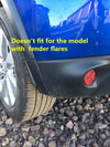Mitsubishi Outlander Sport ASX RVR 4x Mud Flaps Mudguard Fenders (2013–2015)