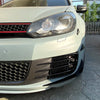 VW Golf 6 Front Side Spoiler Trim + Fog Light Covers (2008-2013)