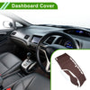 Honda Civic (2012-2015) - Brown Dashboard Cover Mat