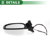 Honda Fit (2009-2014) Manual Folding White Right Side Door Mirror Replacement