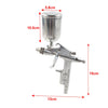 K-3 Pneumatic Spray Gun 0.5mm Nozzle Air Brush & Aluminum Swivel Cup