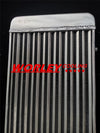 QLD Front Mount Aluminum Turbo Intercooler 600x300x75mm