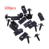 Ford Truck 100 x Body Bolts & U-Groove Clips M6 Hex 10mm (Fits Various Years)