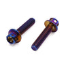 Motorcycle 12 x M6 Colorful Titanium Alloy Fairing Bolts Fastener Screws
