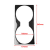 Nissan GTR R35 (2008-2020) Carbon Fiber Red Rear Loudspeaker Frame Cover Trim