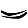 Benz A Class Glossy Black Front Bumper Side Air Vent Trims (2013-2015)