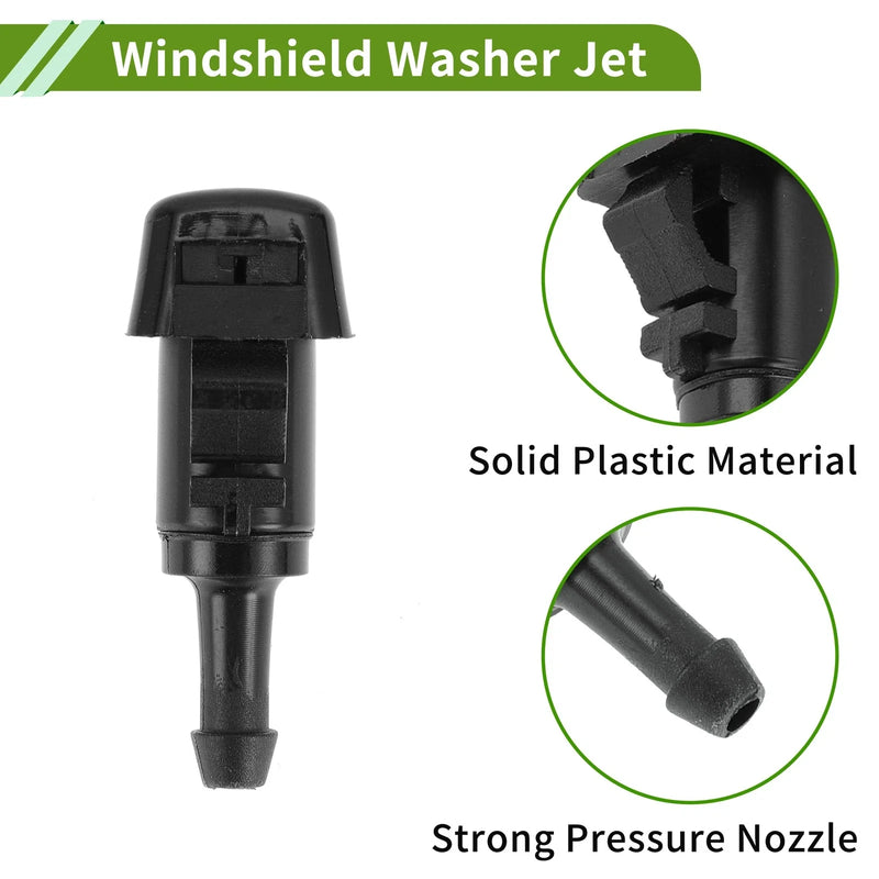 Dodge Windshield Washer Nozzle With Hose Connector