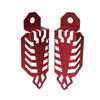 Motorcycle ATV Red Universal Fork Dust Shock Absorber Spring Covers