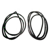 Toyota Carina TA10 TA12 TA14 1970-1977 Front Door Weatherstrip Rubber x2