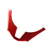 Mazda 3 Axela Red Carbon Fiber Steering Wheel Trim Cover (2014-2016)