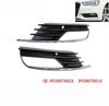 Audi A3 Quattro 8V Pair Front Bumper Fog Light Grille Cover (2013–2020)