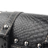 Universal Fork Handlebar Saddlebag Roll Leather Motorcycle Tool Bag