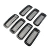 Jeep Patriot 7 Pcs Front Mesh Grille Cover (2011-2017)