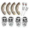 Honda TRX350 Rancher 350 Front Brake Wheel Cylinders W/Shoes (2000–2003)