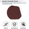 BMW X5 Dark Red Center Console Cover with Storage Bag (2019-2024)