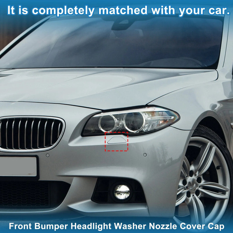 BMW 528i Washer Nozzle Cover Cap Front Left (2011-2016)