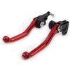 Suzuki DRZ400S / SM / E CNC Red Pivot Clutch Brake Levers (2000-2022)