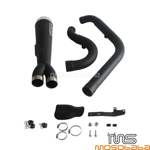 Harley Softail Street Bob Fat Bob Full Exhaust System Pipe (2018-2023)