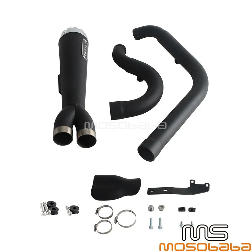 Harley Softail Street Bob Fat Bob Full Exhaust System Pipe (2018-2023)