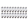 Car 20 x 31mm 4-SMD 5050 LED Festoon Interior Lights (No specific years)