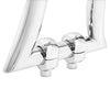 Harley Softail Chrome 14in Rise 2in Hanger Bar Risers