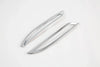 Tesla Model Y (2020-2023) 2 x Chrome Rear Fog Light Lamp Cover Trim
