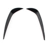 VW Golf 6 MK6 GTD Glossy Black Front Bumper Side Air Vent Trim (2008-2013)