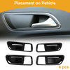 Honda CHR Gloss Black Interior Door Handle Bowl Cover Trim (2024-2025)