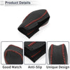 Ford Fusion 1 Pc Gear Shift Knob Cover Black Red Faux Leather (2013-2016)