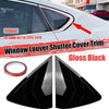 BMW X6 Rear Window Louver Vent Shade Shutter Cover (2015–2019)