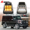 Mercedes W463 G500 G550 G55 LED Front Turn Signal Smoked (1990–2018)