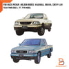 Holden Rodeo TF 1988-2002 Isuzu Pickup Splash Guards Rear Mud Flaps