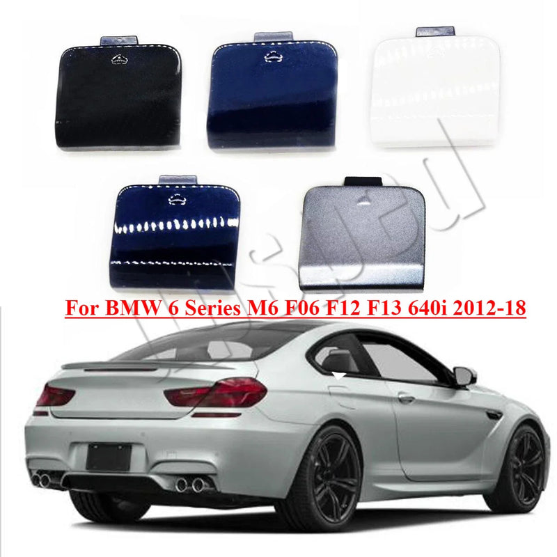 BMW 6 Series Rear Bumper Tow Hook Cover Eye Cap (2012–2018)