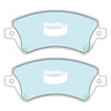 Toyota Corolla ZZE122R GCT Front Disc Brake Pads Set (2001–2006)