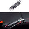Universal Cars Carbon Fiber Silver Handbrake Cover