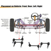 Jeep Grand Cherokee 4 Pcs Sway Bar Links (2011)