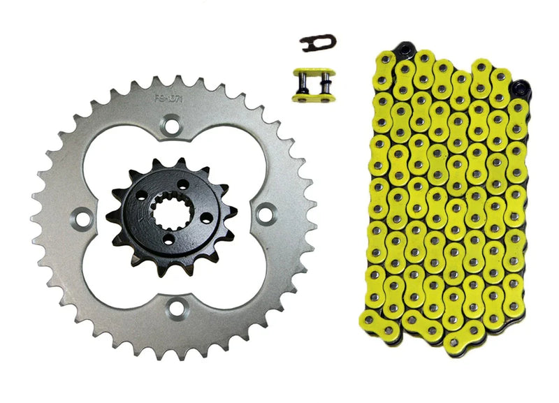Honda TRX400EX Yellow 520x94 Drive Chain & 14/39 Sprockets (2005–2014)