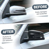 Mercedes-Benz W176 W246 C117 Gloss Black Rearview Mirror Cover Cap