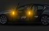 Car 6 x Reflective Yellow Door Warning Decals